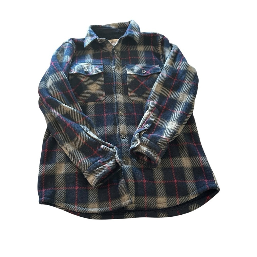 Boston Traders women's small blue shirt fleece jackets